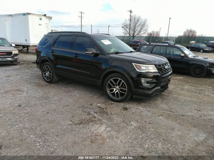 2017 FORD EXPLORER SPORT - 1FM5K8GT9HGA34581