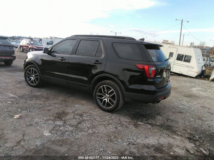 2017 FORD EXPLORER SPORT - 1FM5K8GT9HGA34581