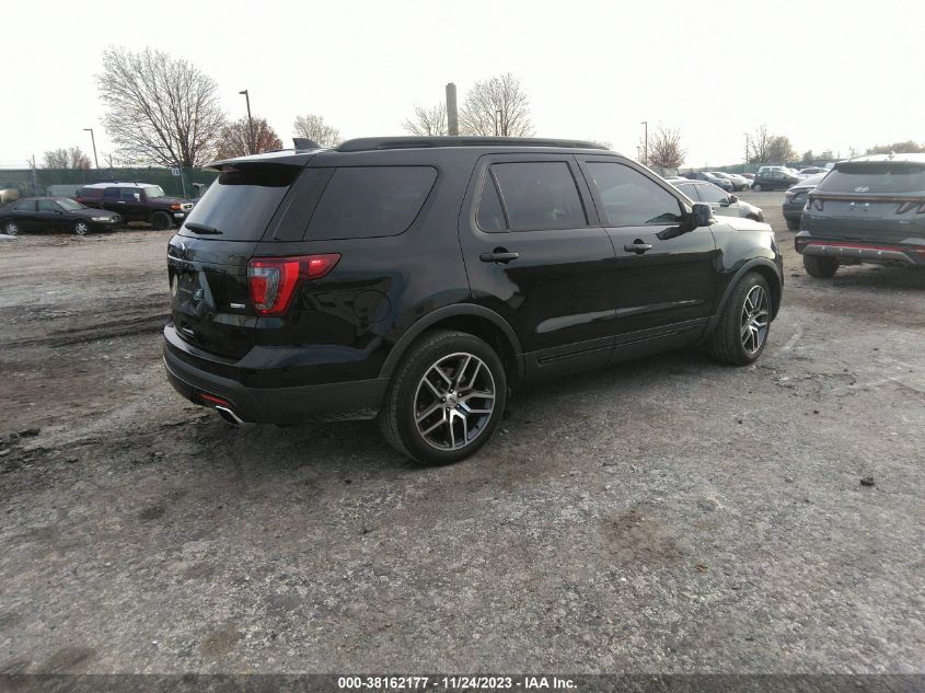 2017 FORD EXPLORER SPORT - 1FM5K8GT9HGA34581