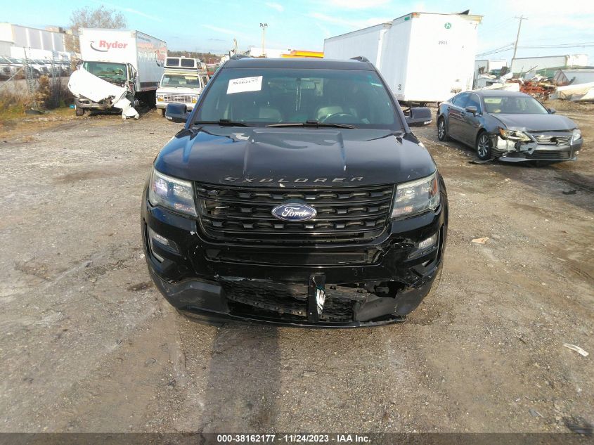 2017 FORD EXPLORER SPORT - 1FM5K8GT9HGA34581