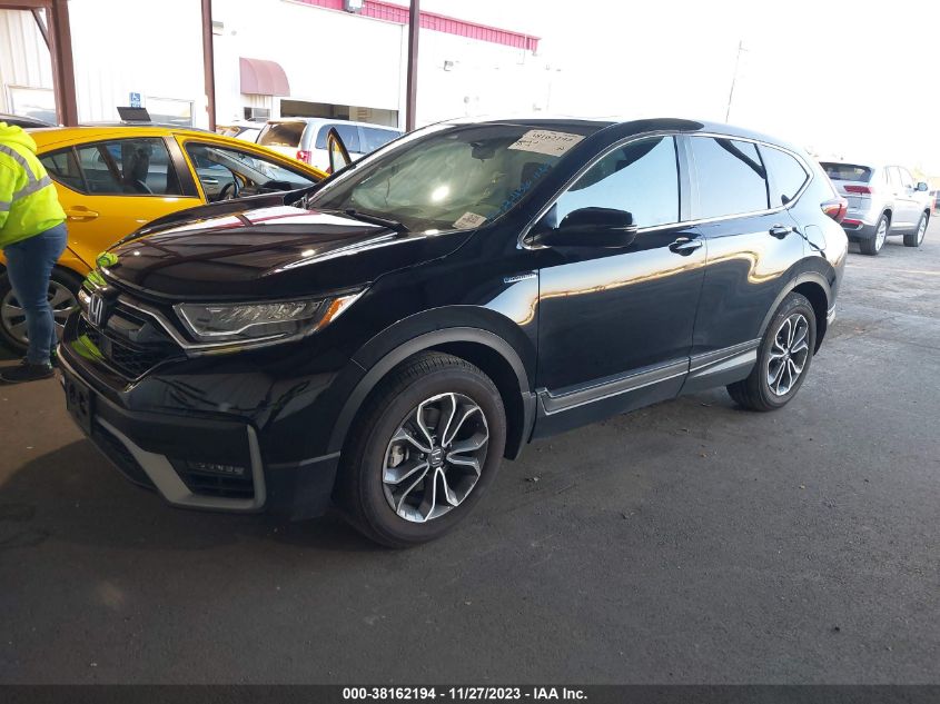 2022 HONDA CR-V HYBRID EX - 5J6RT6H57NL010784