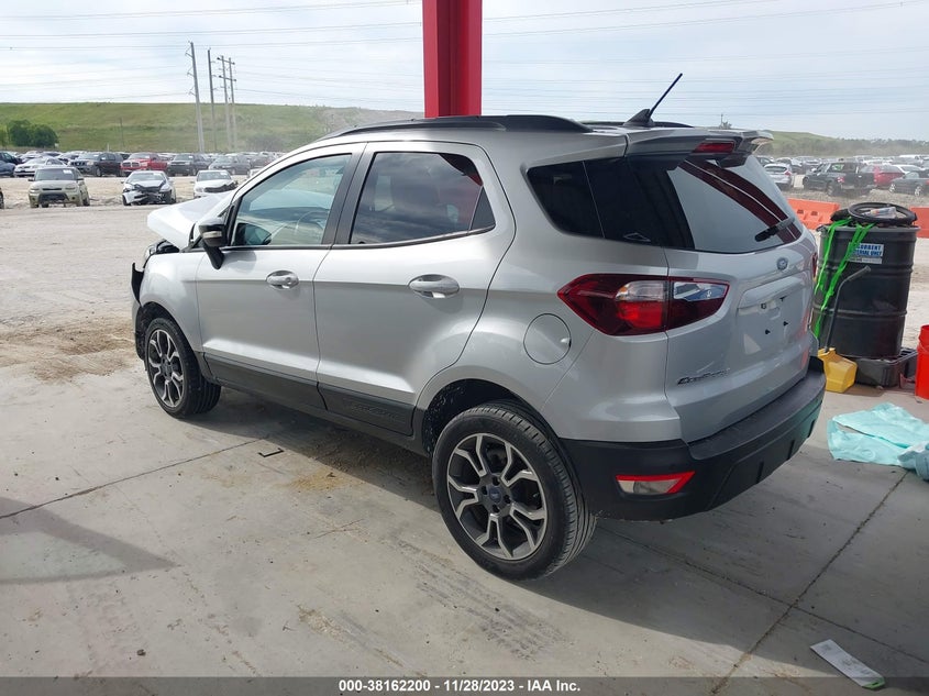 VIN MAJ6S3JL0LC362224 2020 FORD ECOSPORT SES