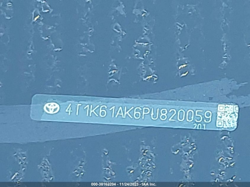 2023 TOYOTA CAMRY XSE - 4T1K61AK6PU820059