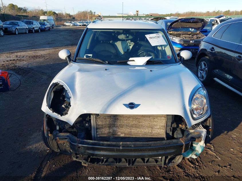 2013 MINI COOPER COUNTRYMAN S ALL4 WMWZC5C53DWP30505