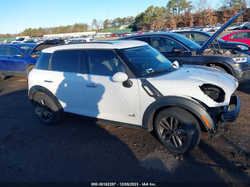 2013 MINI COOPER COUNTRYMAN S ALL4 WMWZC5C53DWP30505