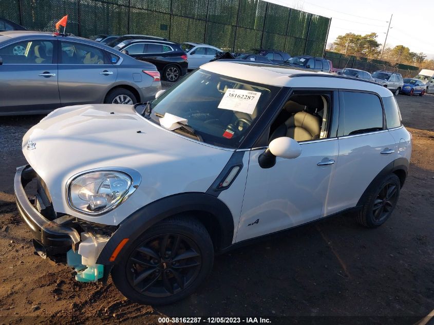 2013 MINI COOPER COUNTRYMAN S ALL4 WMWZC5C53DWP30505