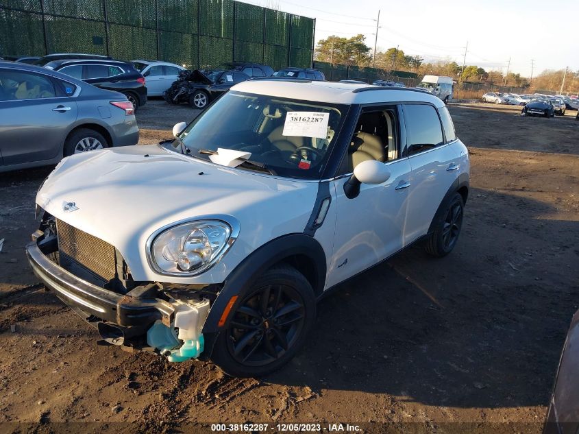 2013 MINI COOPER COUNTRYMAN S ALL4 WMWZC5C53DWP30505