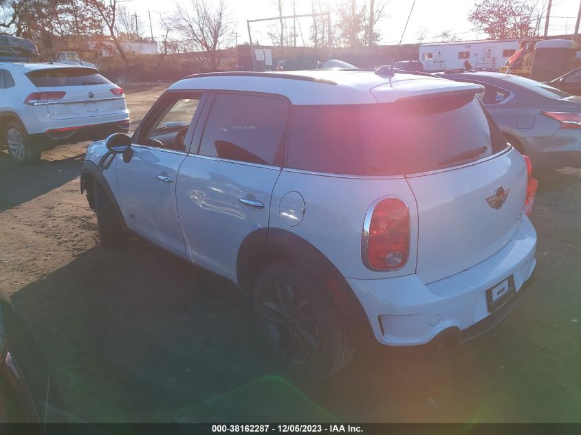 2013 MINI COOPER COUNTRYMAN S ALL4 WMWZC5C53DWP30505