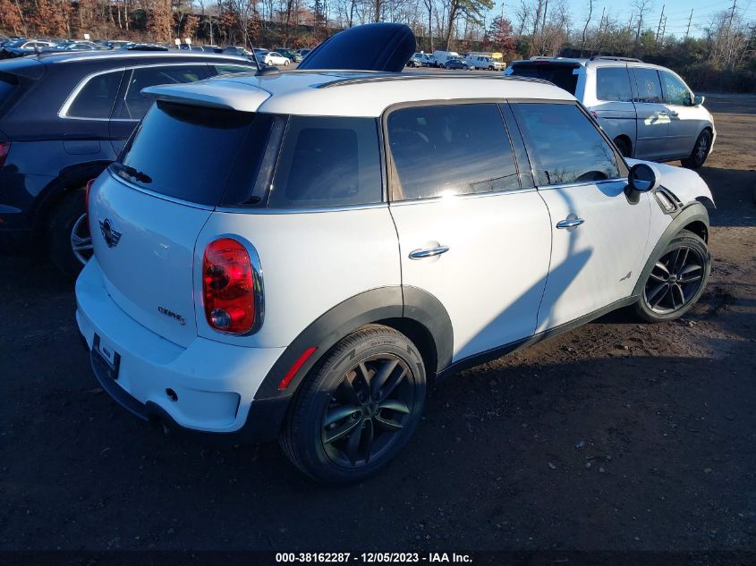 2013 MINI COOPER COUNTRYMAN S ALL4 WMWZC5C53DWP30505