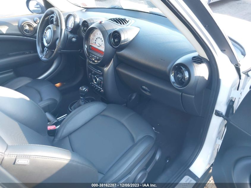 2013 MINI COOPER COUNTRYMAN S ALL4 WMWZC5C53DWP30505