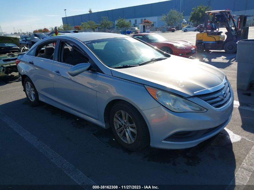 2014 HYUNDAI SONATA GLS - 5NPEB4AC7EH853523