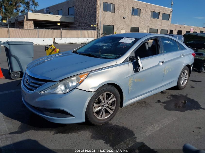 2014 HYUNDAI SONATA GLS - 5NPEB4AC7EH853523