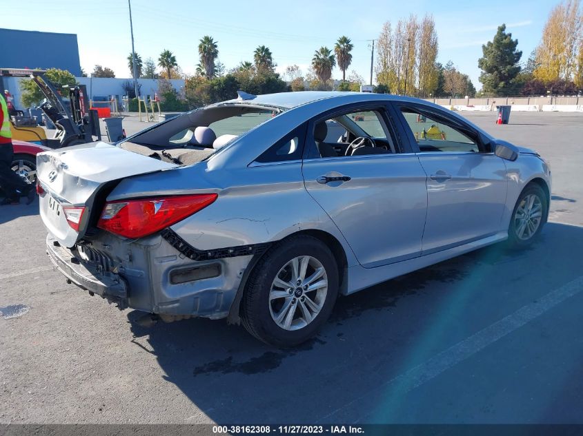 2014 HYUNDAI SONATA GLS - 5NPEB4AC7EH853523