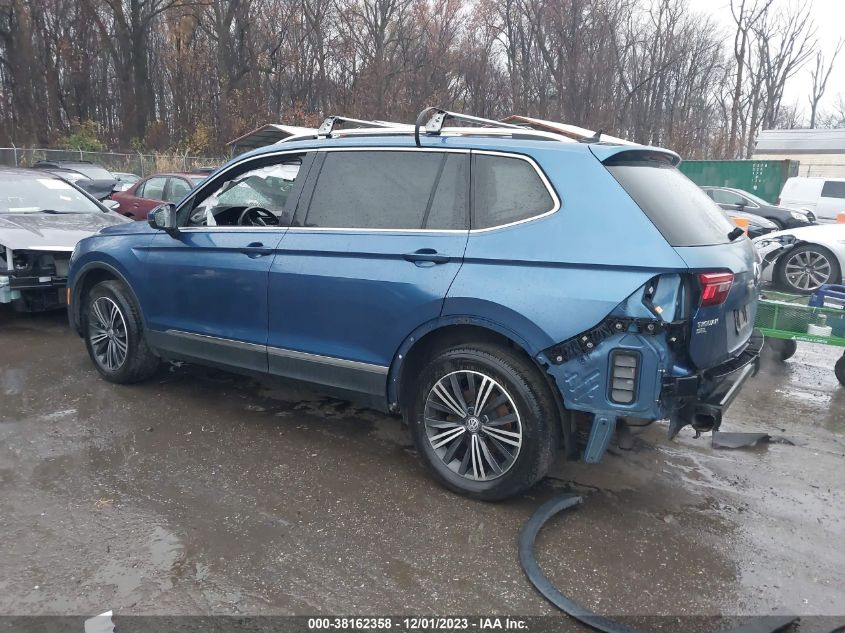 2018 VOLKSWAGEN TIGUAN SEL/SE - 3VV2B7AX3JM177164