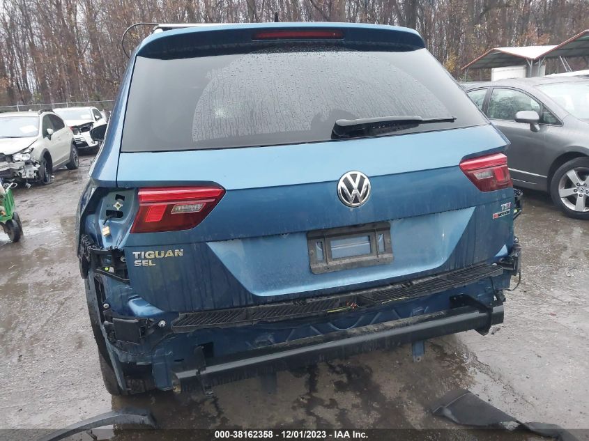 2018 VOLKSWAGEN TIGUAN SEL/SE - 3VV2B7AX3JM177164