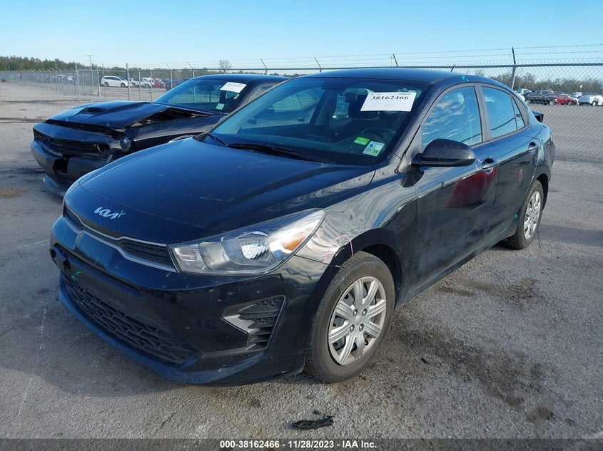 VIN 3KPA24AD3NE486003 2022 KIA RIO S