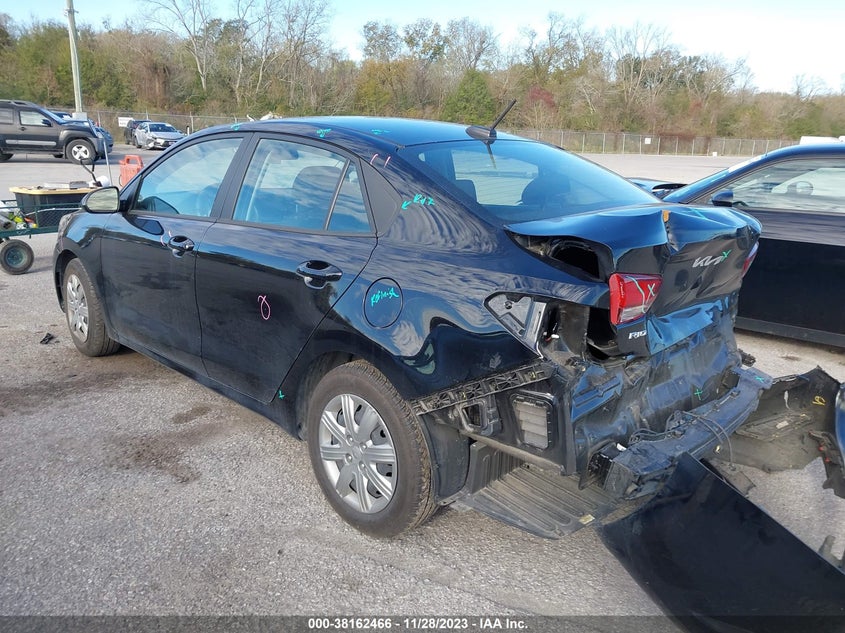 VIN 3KPA24AD3NE486003 2022 KIA RIO S