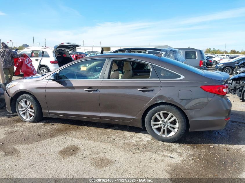 2016 HYUNDAI SONATA 2.4L SE - 5NPE24AF4GH314046