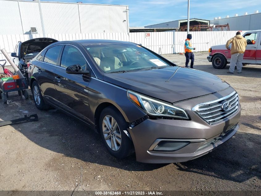 2016 HYUNDAI SONATA 2.4L SE - 5NPE24AF4GH314046