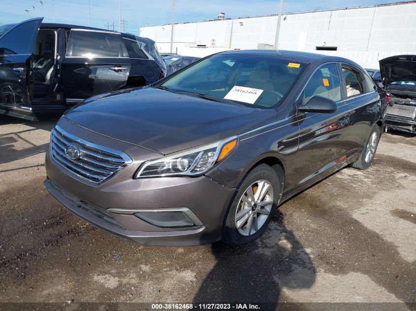 2016 HYUNDAI SONATA 2.4L SE - 5NPE24AF4GH314046