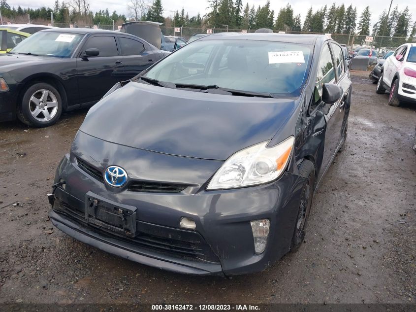 2015 TOYOTA PRIUS - JTDKN3DU9F0450179