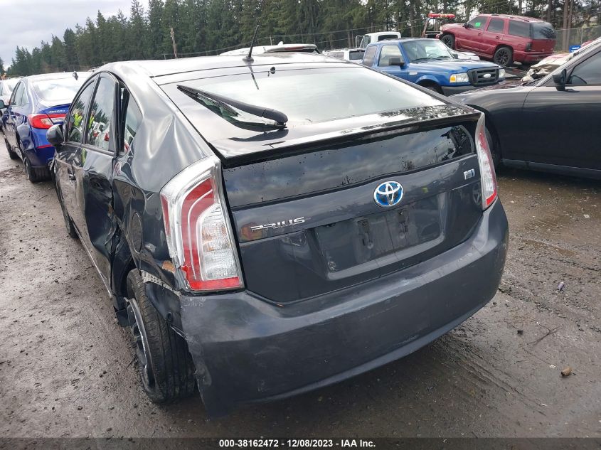 2015 TOYOTA PRIUS - JTDKN3DU9F0450179