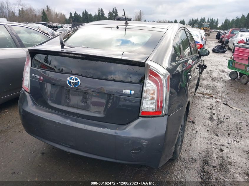 2015 TOYOTA PRIUS - JTDKN3DU9F0450179