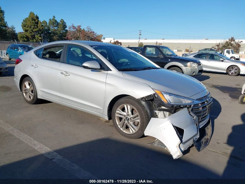 2019 HYUNDAI ELANTRA SEL - KMHD84LF5KU747764