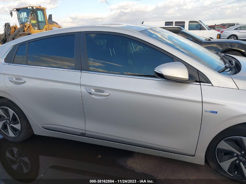 2018 HYUNDAI IONIC KMHC7SLC1JU084590