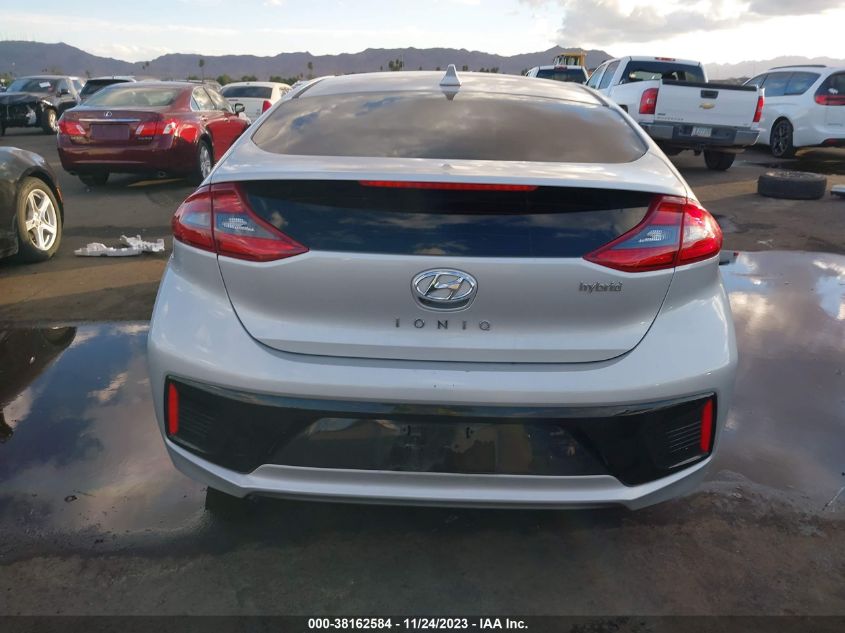 2018 HYUNDAI IONIC KMHC7SLC1JU084590