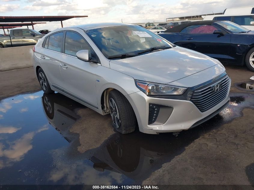 2018 HYUNDAI IONIC KMHC7SLC1JU084590