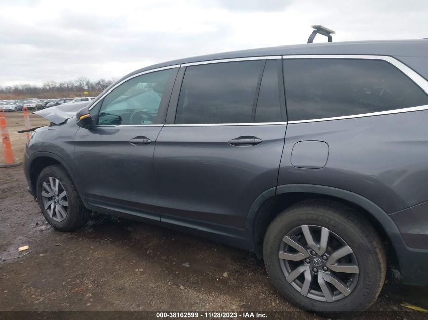 2019 HONDA PILOT EX-L - 5FNYF6H52KB093581