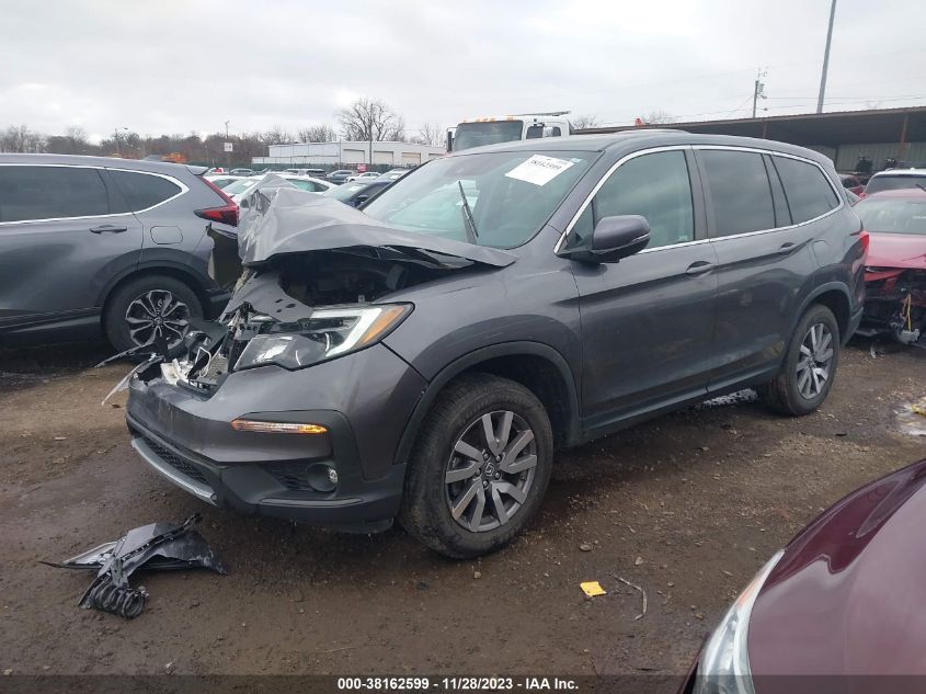 2019 HONDA PILOT EX-L - 5FNYF6H52KB093581