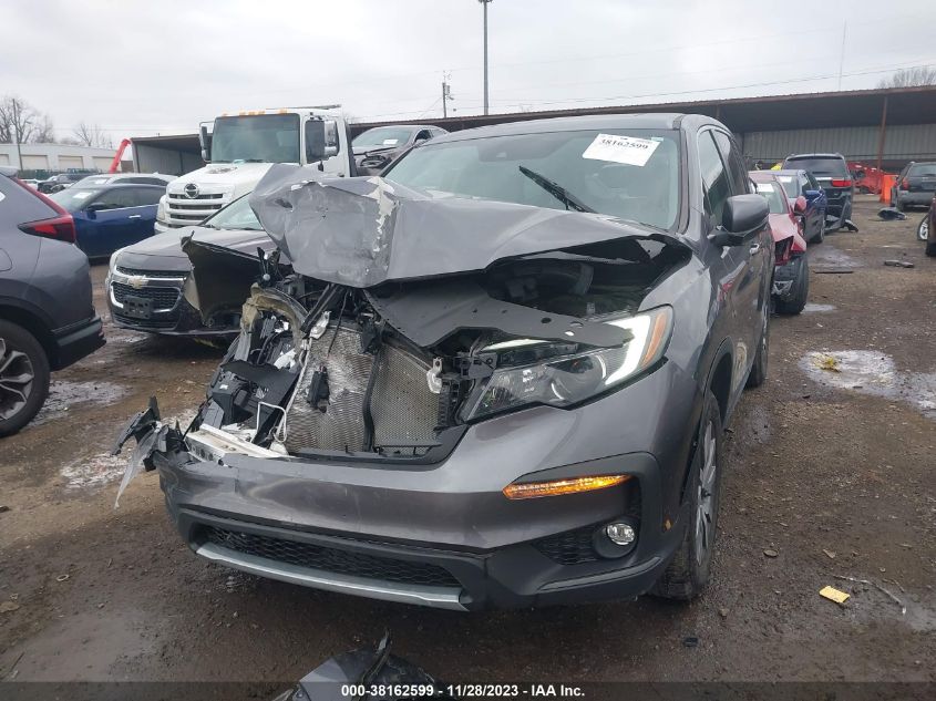 2019 HONDA PILOT EX-L - 5FNYF6H52KB093581