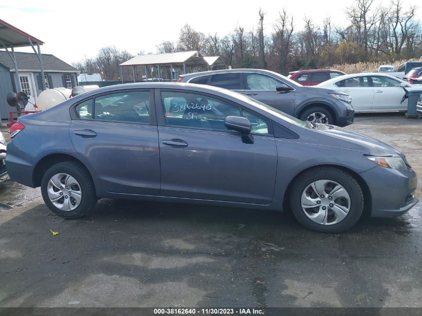 2014 HONDA CIVIC LX - 19XFB2F53EE233369