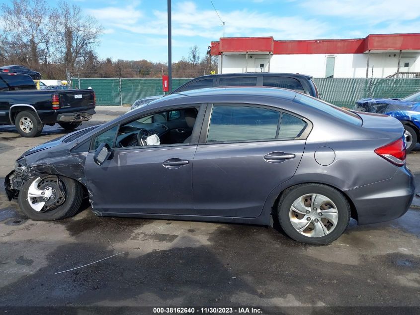 2014 HONDA CIVIC LX - 19XFB2F53EE233369
