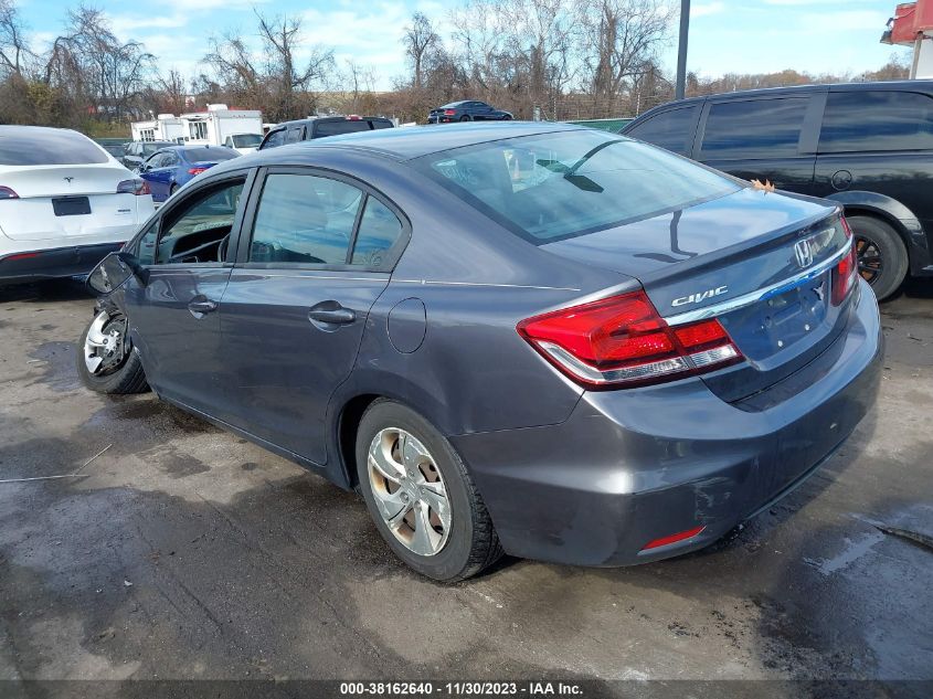 2014 HONDA CIVIC LX - 19XFB2F53EE233369