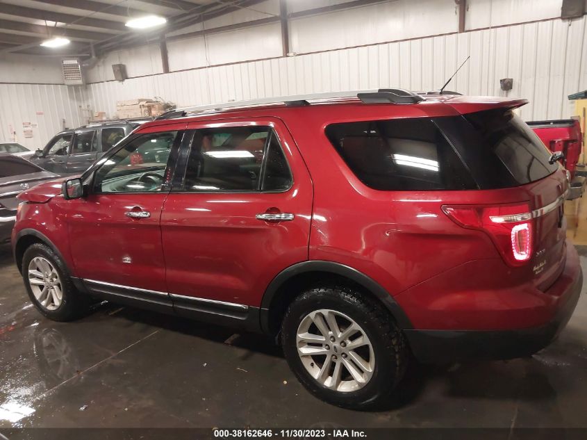 2013 FORD EXPLORER XLT - 1FM5K8D85DGA67278