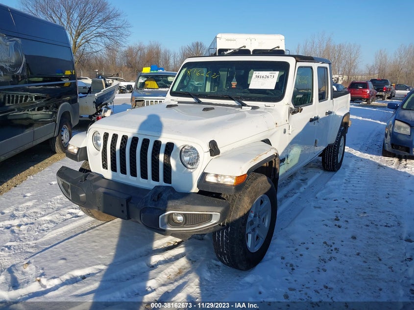 VIN 1C6HJTAG5ML501538 2021 JEEP GLADIATOR SPORT