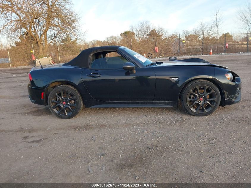 VIN JC1NFAEK7H0107463 2017 FIAT 124 SPIDER ELABORAZIONE ABARTH