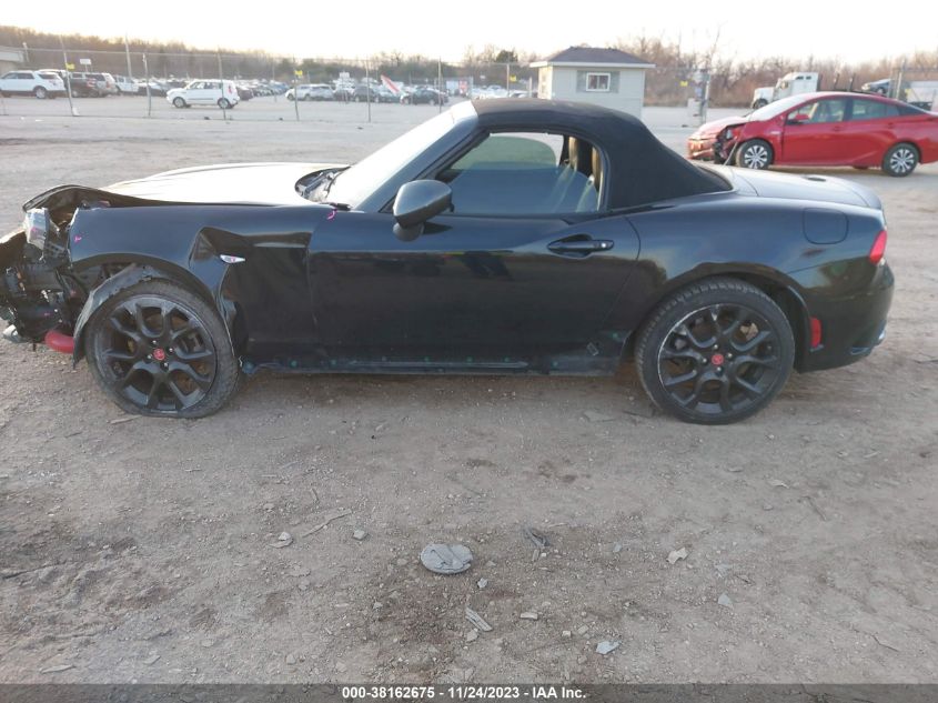 VIN JC1NFAEK7H0107463 2017 FIAT 124 SPIDER ELABORAZIONE ABARTH