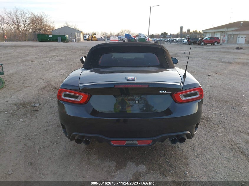 VIN JC1NFAEK7H0107463 2017 FIAT 124 SPIDER ELABORAZIONE ABARTH