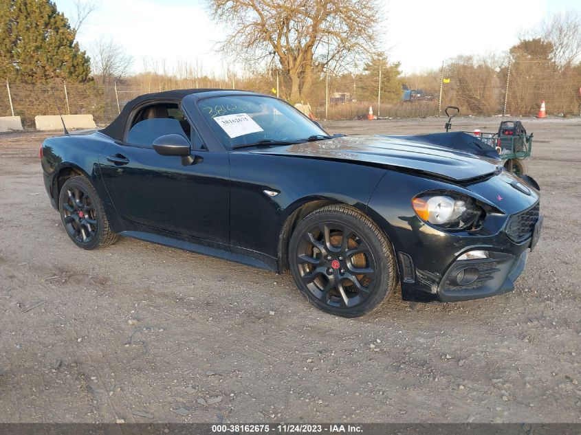 FIAT 124 SPIDER ELABORAZIONE ABARTH 2017
