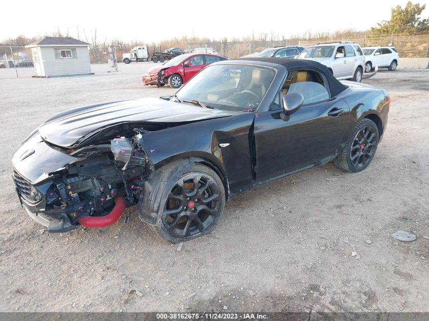 VIN JC1NFAEK7H0107463 2017 FIAT 124 SPIDER ELABORAZIONE ABARTH