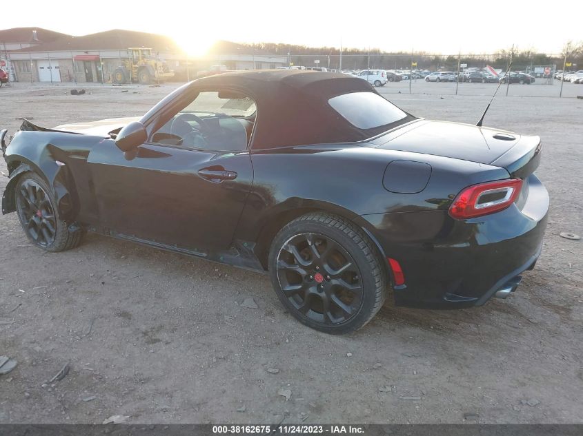 VIN JC1NFAEK7H0107463 2017 FIAT 124 SPIDER ELABORAZIONE ABARTH