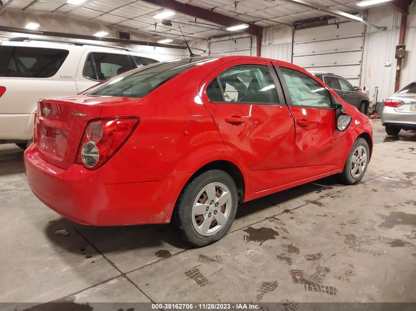 2014 CHEVROLET SONIC LS - 1G1JA5SH7E4225669