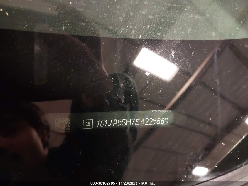 2014 CHEVROLET SONIC LS - 1G1JA5SH7E4225669
