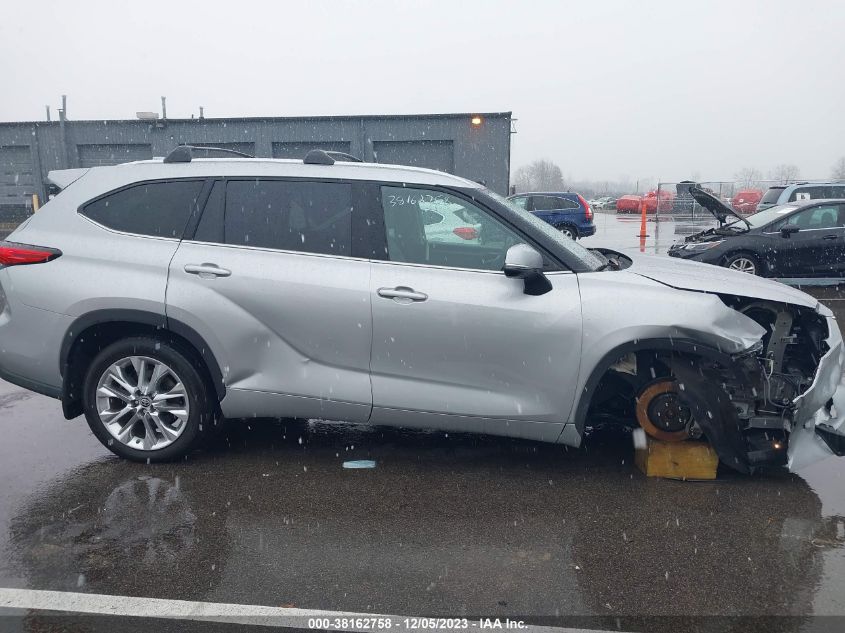 2021 TOYOTA HIGHLANDER LIMITED - 5TDDZRBH9MS130568