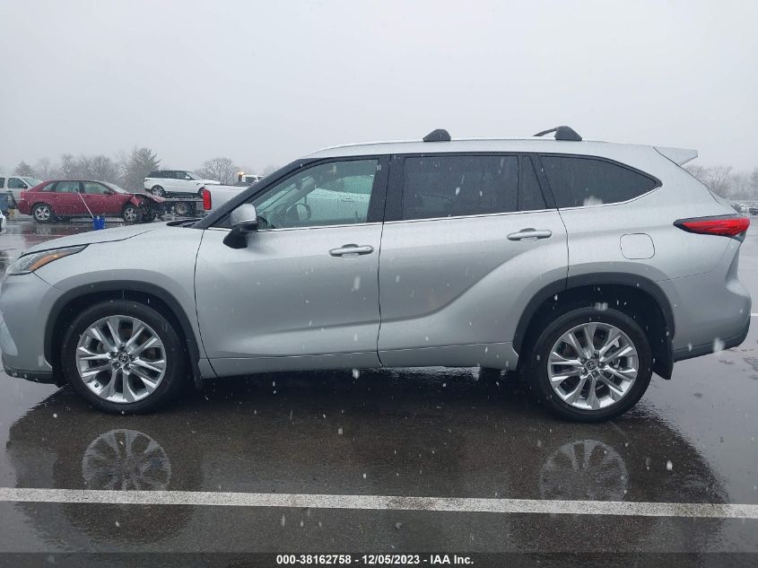 2021 TOYOTA HIGHLANDER LIMITED - 5TDDZRBH9MS130568