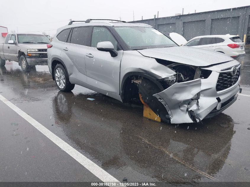 2021 TOYOTA HIGHLANDER LIMITED - 5TDDZRBH9MS130568